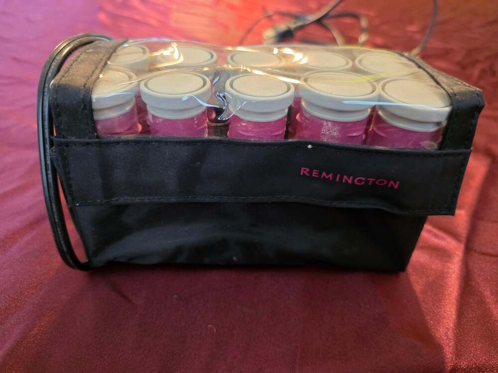 Remington Express Set Instant Heat Hot Rollers Hair Curlers Travel Set H1012